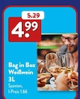Bag in Box Weißwein 3L von Vino Blanco de Espana für 4,99 € bei ALDI SÜD im Angebot Bag in Box Weißwein 3L von Vino Blanco de Espana im aktuellen ALDI SÜD Prospekt