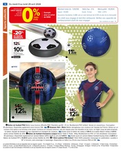 Promos Ballon dans le catalogue "DU SPORT ET DES LOISIRS EN PLEIN AIR !" de Carrefour à la page 16