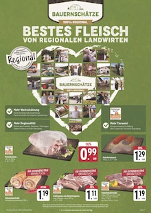 Schweinefleisch im E center Prospekt "Wir lieben Lebensmittel!" mit 28 Seiten (Fürth)