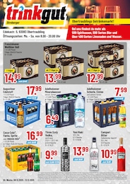 Trinkgut Prospekt für Sinzing: "Aktuelle Angebote", 4 Seiten, 08.12.2025 - 13.12.2025