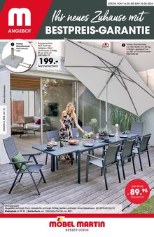 Garten Überdachung im Möbel Martin Prospekt "Ihr neues Zuhause mit Bestpreis-Garantie!" mit 16 Seiten (Saarbrücken)