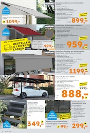 Aktueller Globus-Baumarkt Prospekt mit Carport, "Immer eine Idee besser", Seite 8