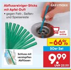 Abflussreiniger-Sticks mit Apfel-Duft Angebote von EASYmaxx bei Netto Marken-Discount Rostock für 9,99 €