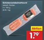Schinkenzwiebelmettwurst Angebote bei Netto Marken-Discount Ahaus für 1,79 €