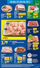 Lidl Geschnetzeltes im Prospekt 