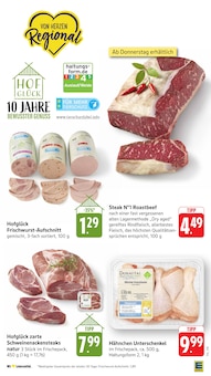 Rindfleisch im EDEKA Prospekt "Aktuelle Angebote" mit 65 Seiten (Heilbronn)