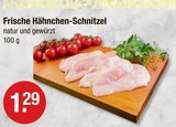 Haehnchenschnitzel im V-Markt Prospekt Frische Hähnchen-Schnitzel im aktuellen V-Markt Prospekt für 1,29 €