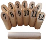 JEU QUILLES FINLANDAISES - FERRY JOUETS - Netto à Plaisir JEU QUILLES FINLANDAISES - FERRY JOUETS en promo chez Netto Plaisir à 9,90 €