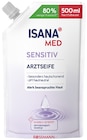 Arztseife Sensitiv Nachfüllbeutel Angebote von Isana Med bei Rossmann Bietigheim-Bissingen für 1,52 €