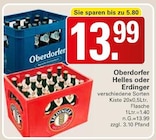 Aktuelles Oberdorfer Helles oder Erdinger Angebot bei WEZ in Minden ab 13,99 €