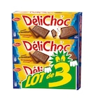 Biscuits DéliChoc "Lot de 3" - DELACRE en promo chez Carrefour Pontault-Combault à 5,60 €