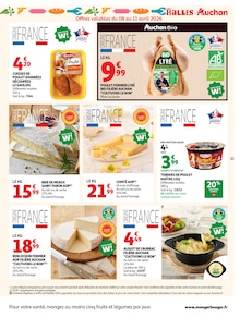 Promotion Merguez dans le prospectus Auchan Hypermarché, valable du 08/04/2026 au 19/04/2026 Promo Merguez dans le catalogue Auchan Hypermarché du moment à la page 23