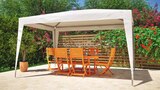 Tonnelle 3x4m Kos blanc - Carrefour à Tours Tonnelle 3x4m Kos blanc en promo chez Carrefour Tours à 44,99 €