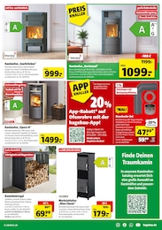 Hagebaumarkt Kaminholzregal im Prospekt 