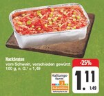 Hackbraten im Angebot bei EDEKA in Pirna Hackbraten Angebote bei EDEKA Pirna für 1,11 €