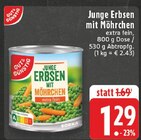 Junge Erbsen mit Möhrchen im aktuellen Prospekt bei EDEKA in Horhausen