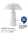 Beleuchtung im JYSK Prospekt MARKUS Tischlampe im aktuellen JYSK Prospekt für 22,50 €