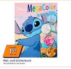 Mal- und Stickerbuch von Disney im aktuellen Action Prospekt für 1,59 €