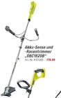 Akku-Sense und -Rasentrimmer im toom Baumarkt Prospekt Akku-Sense und -Rasentrimmer von im aktuellen toom Baumarkt Prospekt für 179,99 €