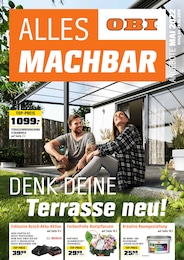 OBI Prospekt für Obersontheim mit 20 Seiten OBI Prospekt für Obersontheim: ALLES MACHBAR, 20 Seiten, 18.05.2022 - 29.05.2022