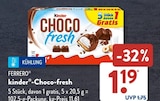 Kinder Choco-fresh bei ALDI SÜD im Brunnthal Prospekt für 1,19 €