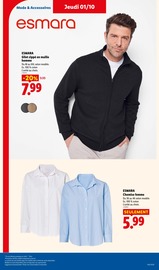 Promos Chemise dans le catalogue "LE MOIS TOUJOURS PLUS" de Lidl à la page 41 Promos Chemise dans le catalogue "LE MOIS TOUJOURS PLUS" de Lidl à la page 41