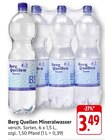 Mineralwasser bei EDEKA im Prospekt "" für 3,49 €