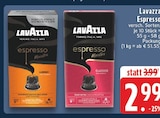 espresso Maestro Lungo im Angebot bei EDEKA in Troisdorf espresso Maestro Lungo Angebote von Lavazza bei EDEKA Troisdorf für 2,99 €