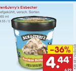Eisbecher im Angebot bei Netto Marken-Discount in Bottrop Eisbecher Angebote von Ben&Jerry's bei Netto Marken-Discount Bottrop für 4,44 €