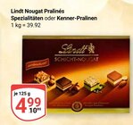 Nougat Pralinés Spezialitäten im Angebot bei GLOBUS in Braunschweig Nougat Pralinés Spezialitäten Angebote von Lindt bei GLOBUS Braunschweig für 4,99 €