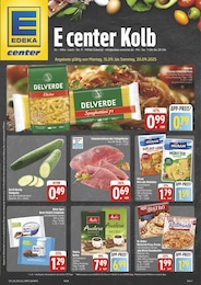 Aktueller E center Prospekt, "Wir lieben Lebensmittel!", mit Angeboten der Woche, gültig von 15.09.2025 bis 15.09.2025