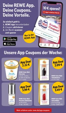 Coupons im aktuellen REWE Prospekt für 