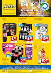 Coca Cola im Netto Marken-Discount Prospekt in Hoyerswerda Aktueller Netto Marken-Discount Prospekt mit Coca Cola, "DER ORT, AN DEM DU IMMER AUSGEZEICHNETE PREISE FINDEST.", Seite 1