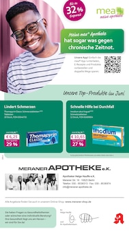 mea - meine apotheke Prospekt der Woche "Unsere Juni-Angebote" Seite 1, 01.06.2025 bis 30.06.2025 für Berlin Aktueller mea - meine apotheke Prospekt "Unsere Juni-Angebote" Seite 1 von 4 Seiten für Berlin