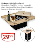 GLOBUS - Bierkasten-Holztisch mit Deckel Angebot im Prospekt Bierkasten-Holztisch mit Deckel bei GLOBUS im Prospekt "" für 29,99 €