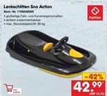 Lenkschlitten Sno Action Angebote von hamax bei Netto Marken-Discount Ettlingen für 42,99 €