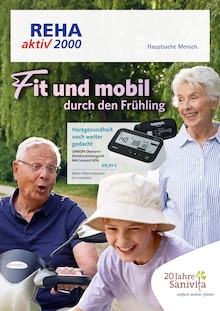 Aktueller REHA aktiv 2000 GmbH Prospekt (Apolda, 6 Seiten zum blättern REHA aktiv 2000 GmbH Prospekt Fit und mobil durch den Frühling mit 6 Seiten