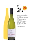 Promo AOP CÔTES-DU-RHÔNE à 1,87 € dans le catalogue Intermarché à Corbenay