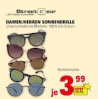 DAMEN/HERREN SONNENBRILLE Angebote von Street Gear bei E center Ulm für 3,99 €