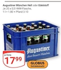 Aktuelle Bier Angebote bei GLOBUS in Homburg Aktuelles München Hell oder Edelstoff Angebot bei GLOBUS in Homburg ab 17,99 €