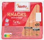 Promo KNACKS PUR PORC à 2,47 € dans le catalogue Netto à Saint-Laurent-des-Vignes