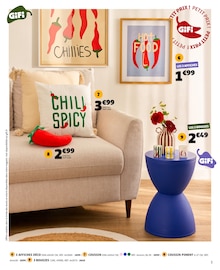 Promotion Assiette dans le prospectus Gifi, valable du 07/04/2026 au 19/04/2026 Promo Assiette dans le catalogue Gifi du moment à la page 3