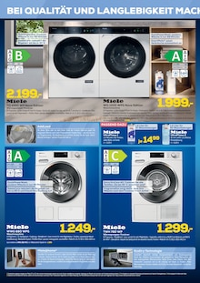 Waschmaschine im aktuellen EURONICS Prospekt (Meerbusch) Waschmaschine im EURONICS Prospekt "GENAU RICHTIG. MIELE MACHT'S EINFACH BESSER." mit 4 Seiten (Meerbusch)