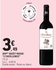 AOP Buzet rouge "l'excellence" en promo chez E.Leclerc Paray-le-Monial à 3,49 €