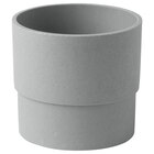 Übertopf drinnen/draußen grau 9 cm Angebote von NYPON bei IKEA Trier für 1,99 €