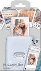 Imprimante photo instantanée Fujifilm Instax Mini Link Blanc cendré en promo chez Fnac Bergerac à 99,99 €