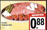Frisches Schweine-Filet Angebote bei EDEKA Gießen für 0,88 €