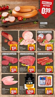 Rindfleisch im REWE Prospekt "Dein Markt" mit 18 Seiten (Stuttgart)