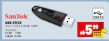 USB-Stick Ultra USB 3.0 32 GB Angebote von SanDisk bei E center Kirchheim für 5,99 €