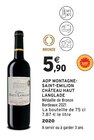 Intermarché Super Port - Promo AOP Montagne-Saint-Emilion Promo AOP Montagne-Saint-Emilion à 5,90 € dans le catalogue Intermarché Super à Port